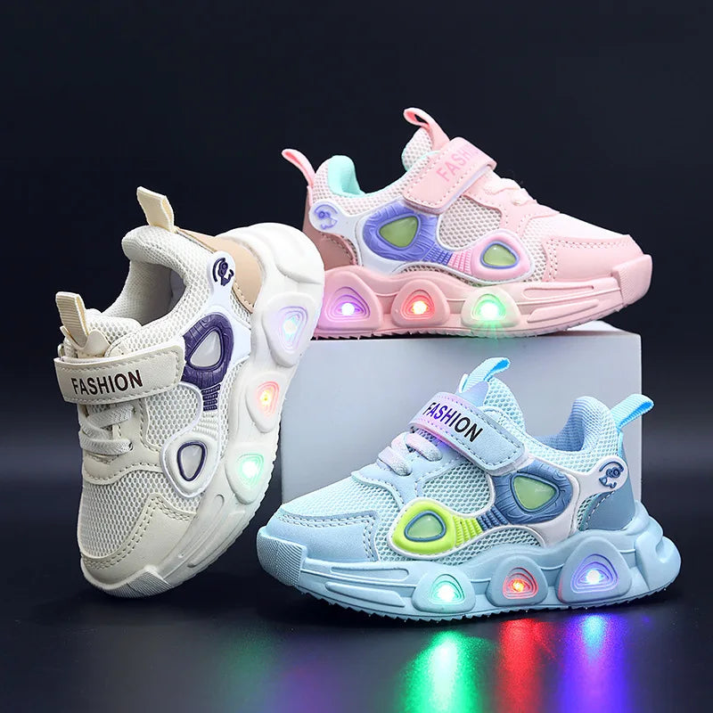 Tênis LED Casual Infantil - Lançamento 2025