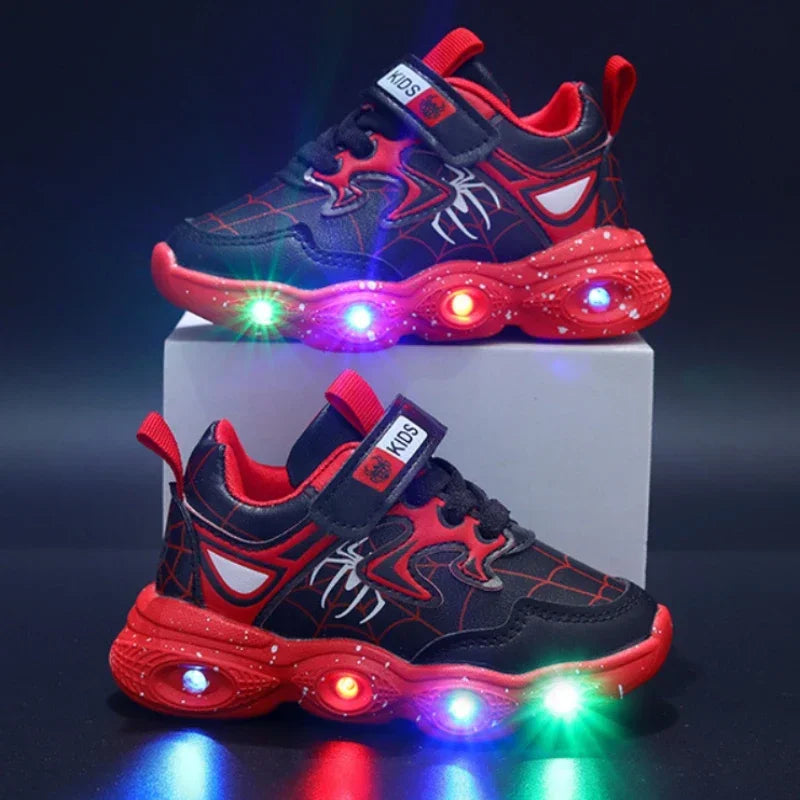 Tênis Personagem Led Light Infantil