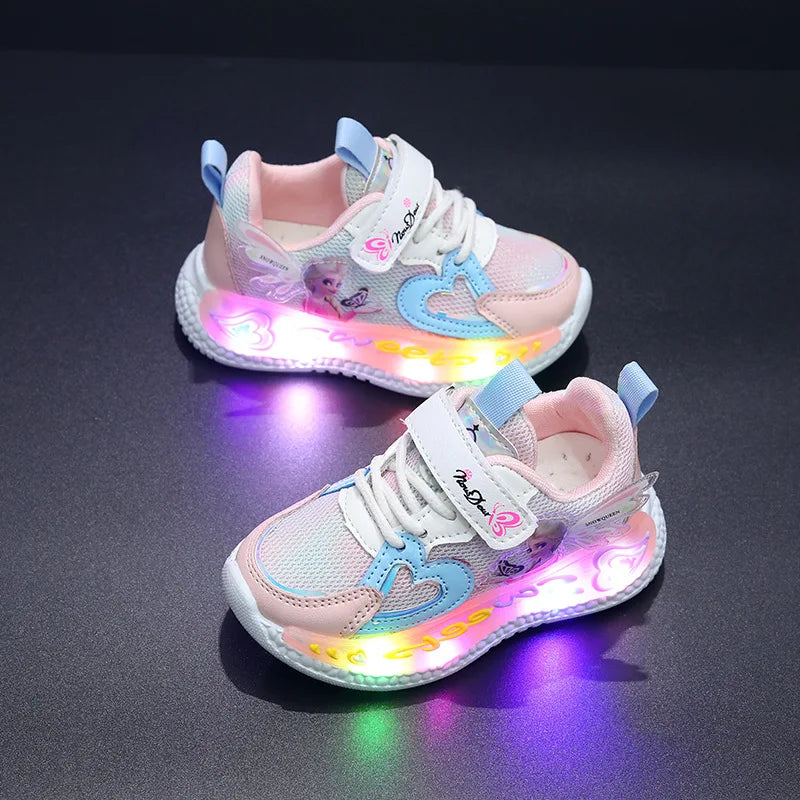 Tênis Frozen Velcro Infantil
