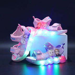 Sandália Frozen Elsa Infantil