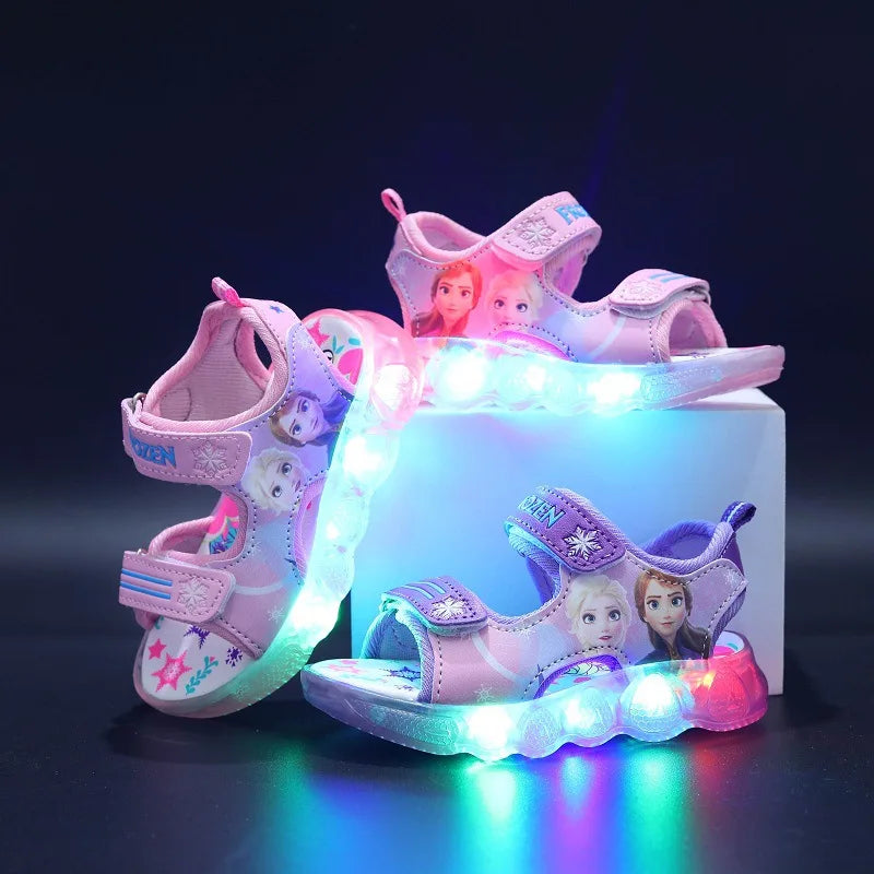 Sandália Frozen Elsa Infantil