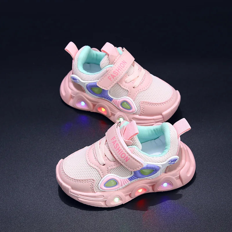 Tênis LED Casual Infantil - Lançamento 2025